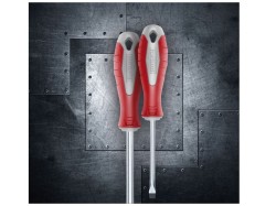 (obrázek pro) Šroubovák plochý, (-) 5x100mm, S2 FORTUM