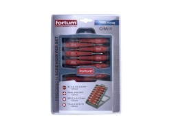 (obrázek pro) Šroubováky hodinářské, sada 15ks, CrMoV FORTUM