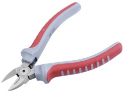(obrázek pro) Kleště štípací boční pro elektroniku, 150mm, 61CrV5, FORTUM