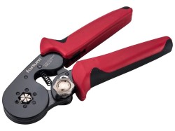 (obrázek pro) Kleště lisovací/krimpovací na dutinkové konektory šestihran, 0,08-10mm² FORTUM