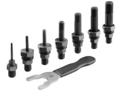 (obrázek pro) Nástavec nýtovací na vrtačku T, pro nýtovací matice M3-M12, CrMoV FORTUM