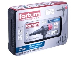 (obrázek pro) Nástavec nýtovací na vrtačku T, pro nýtovací matice M3-M12, CrMoV FORTUM