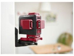 (obrázek pro) Laser zelený 3D liniový, křížový samonivelační FORTUM