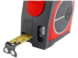 (obrázek pro) Metr laserový 40m v kombinaci s 5m svinovacím, laser : 0,129 - 40m FORTUM
