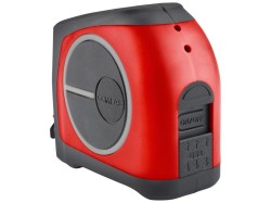 (obrázek pro) Metr laserový 40m v kombinaci s 5m svinovacím, laser : 0,129 - 40m FORTUM