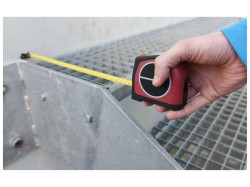 (obrázek pro) Metr laserový 40m v kombinaci s 5m svinovacím, laser : 0,129 - 40m FORTUM