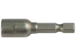 (obrázek pro) Klíč nástrčný HEX do vrtačky, magnetický, 12x48mm, CrV, KITO