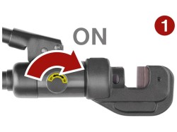 (obrázek pro) Kleště štípací hydraulické pákové, rozsah střihu ⌀4-16mm, 430mm FORTUM