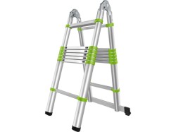 (obrázek pro) Teleskopický žebřík-štafle 4,4m FZZ 4006 FIELDMANN
