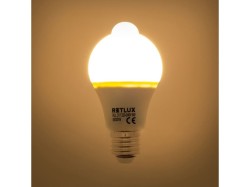 (obrázek pro) RLL 317 A60 E27 PIR žárovka 8W WW RETLUX