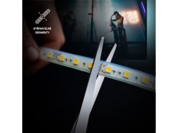 (obrázek pro) USB LED pásek 30LED RGB 2×50 cm, dálkové ovládání RETLUX RLS 102