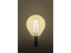 (obrázek pro) LED žárovka filament Mini Globe 5W E14 G45 WW RFL 401 RETLUX