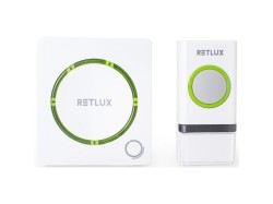 (obrázek pro) RDB 110 Bezdrátový zvonek 230V+bat.tlačítko RETLUX