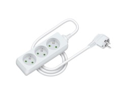 (obrázek pro) Prodlužovací přívod RPC 01, 1,5 m, 3 zásuvky, 3 x 1,0 mm² RETLUX