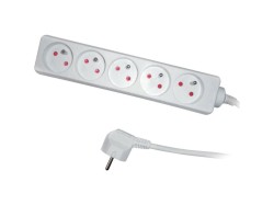 (obrázek pro) Prodlužovací přívod RPC 13, 3 m, 5 zásuvek, 3 x 1,0 mm² RETLUX