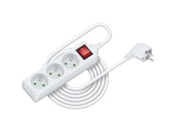 (obrázek pro) Prodlužovací přívod RPC 21, 5 m, 3 zásuvky, 3 x 1,0 mm² WS RETLUX