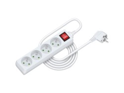 (obrázek pro) Prodlužovací přívod RPC 25, 3 m, 4 zásuvky, 3 x 1,0 mm² WS RETLUX