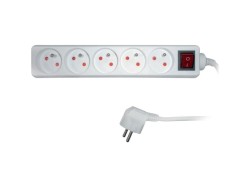 (obrázek pro) Prodlužovací přívod RPC 28, 1,5 m, 5 zásuvek, 3 x 1,0 mm² WS RETLUX