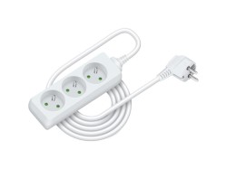 (obrázek pro) Prodlužovací přívod RPC 03, 3 m, 3 zásuvky, 3 x 1,0 mm² RETLUX