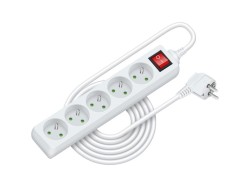 (obrázek pro) Prodlužovací přívod RPC 31, 5 m, 5 zásuvek, 3 x 1,0 mm² WS RETLUX