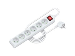 (obrázek pro) Prodlužovací přívod RPC 32, 2 m, 6 zásuvek, 3 x 1,0 mm² WS RETLUX