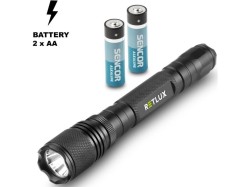 (obrázek pro) Svítilna RPL 111, 5 W, T6, 2 x AA, ALU RETLUX