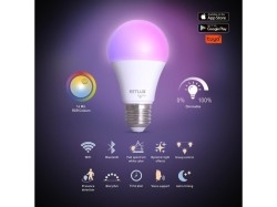 (obrázek pro) Chytrá žárovka LED E27 9W RGB CCT A60 RSH 102 RETLUX
