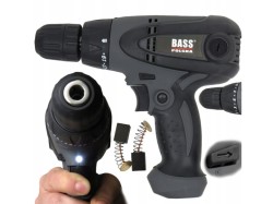 (obrázek pro) Elektrická vrtačka / šroubovák 850W s LED osvětlením, BASS