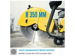 (obrázek pro) Řezačka betonu GBTS 350.1 GÜDE