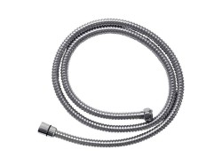 (obrázek pro) Hadice sprchová, nerez, 150cm, dvouzámková, chrom, VIKING