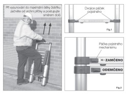(obrázek pro) Teleskopický žebřík G21 GA-TZ7-2M hliníkový