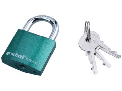 (obrázek pro) Zámek visací litinový, 38mm, barevný, EXTOL CRAFT