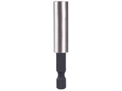 (obrázek pro) Držák hrotů do vrtačky, nerez, 60mm, magnet, CrV, EXTOL PREMIUM
