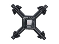 Klička pro vrtačkové sklíčidlo, velikost 13-17 mm, univerzální 4v1 BGS