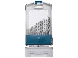 (obrázek pro) Vrtáky do kovu, sada 13ks, ∅ 1,5-6,5 mm HSS-G EXTOL INDUSTRIAL