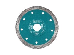 (obrázek pro) Kotouč diamantový řezný turbo Thin Cut, 125x22,2mm, suché i mokré řezání, EXTOL INDUSTRIAL