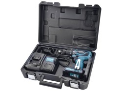 (obrázek pro) Vrtací šroubovák aku s příklepem, 18V Li-ion, 4 pólový motor, 2000mAh EXTOL INDUSTRIAL