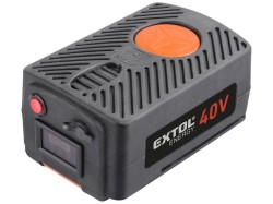 (obrázek pro) Kolečko dvoukolák s převodovkou aku, 260kg, 100l, 40V Li-Ion, 6000mAh EXTOL INDUSTRIAL