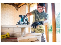 (obrázek pro) Pila kotoučová aku SHARE20V, 165mm, BRUSHLESS, 20V Li-ion, bez baterie a nabíječky EXTOL INDUSTRIAL