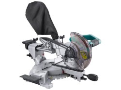 (obrázek pro) Pila pokosová 185mm aku s laserem SHARE20V, BRUSHLESS, 20V Li-ion, bez baterie a nabíječky EXTOL INDUSTRIAL