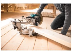 (obrázek pro) Pila pokosová 185mm aku s laserem SHARE20V, BRUSHLESS, 20V Li-ion, bez baterie a nabíječky EXTOL INDUSTRIAL