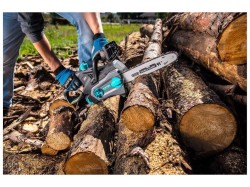 (obrázek pro) Pila řetězová, BRUSHLESS, 40V Li-ion, 2500mAh, 30cm EXTOL INDUSTRIAL