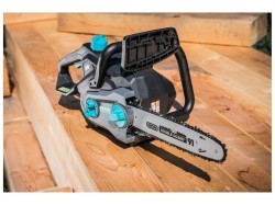 (obrázek pro) Pila řetězová, BRUSHLESS, 40V Li-ion, 2500mAh, 30cm EXTOL INDUSTRIAL