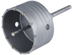 (obrázek pro) Korunkový vrták SDS PLUS do zdi, 100mm, délka stopky 100mm, EXTOL PREMIUM