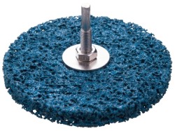 (obrázek pro) Kotouč brusný nylonový, na stopce, ø115x14mm, nylon/abrazivo SiC EXTOL PREMIUM