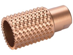 (obrázek pro) Rašple rotační-válcová s čelními zuby, ø30mm, závit M14 EXTOL PREMIUM