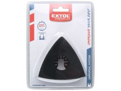 (obrázek pro) Nosič brusných výseků delta, 80mm, suchý zip, EVA EXTOL PREMIUM