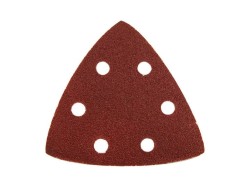 (obrázek pro) Papíry brusné delta, bal. 20ks, 93mm, P80, 6 otvorů, EXTOL PREMIUM