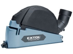 (obrázek pro) Kryt odsávací pro řezání úhlovou bruskou, Ø115/125mm EXTOL PREMIUM