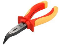 (obrázek pro) Kleště půlkulaté zahnuté, 160mm, VDE, EXTOL PREMIUM